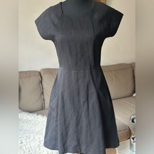 Theyskens Theory Black Dress